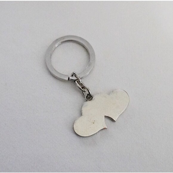 Puppy Love Hearts Keychain Bag Charm - Picture 2 of 4